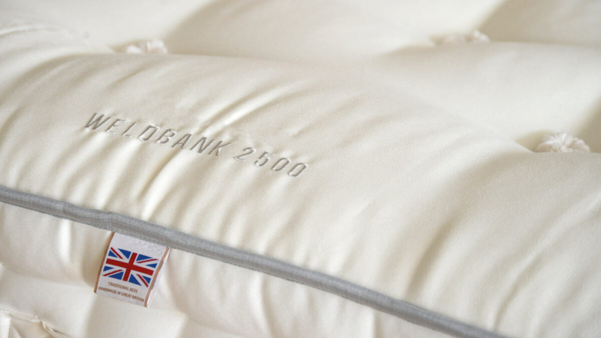 weldbank 2500 mattress stitching