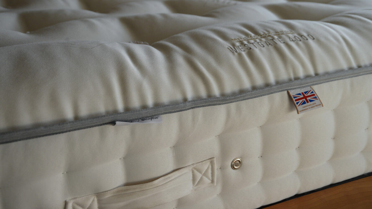 luxury sprung chemical free mattress 4000 springs