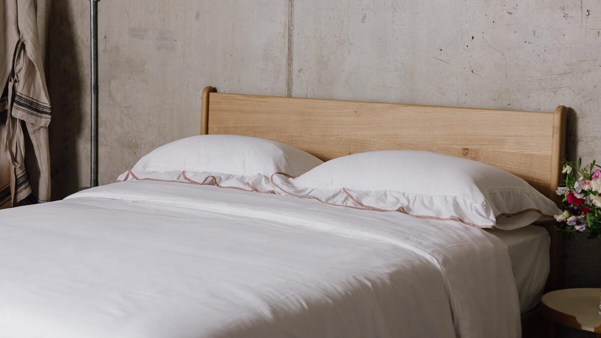 Ruffle Edge Bedding - Olive or Blush - Image 12