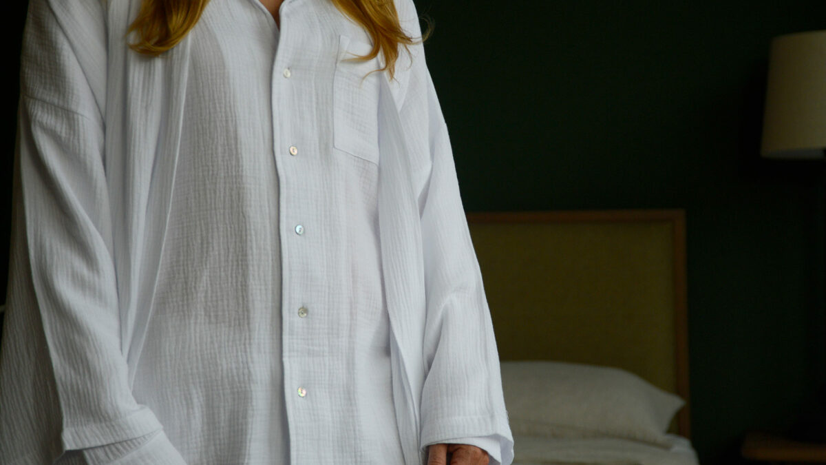 white pyjamas with robe 1280