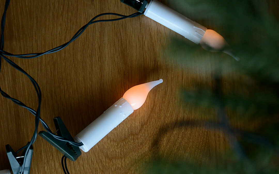 Candle Light String Decoration Natural Bed Company