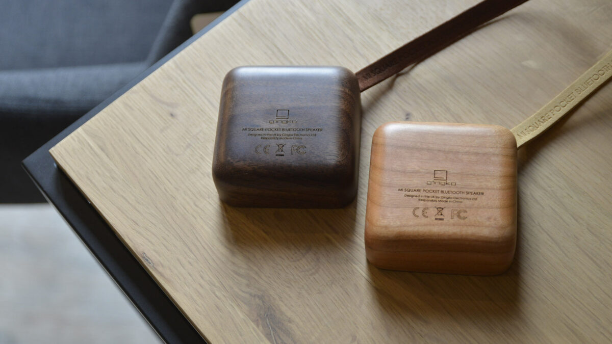 wooden bluetooth speaker