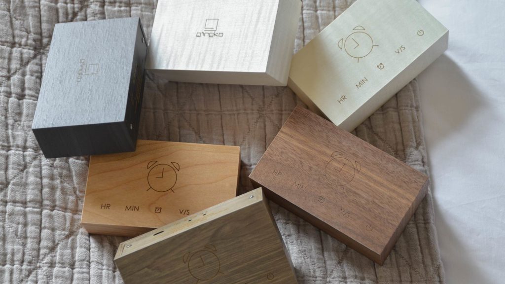 wood finish clocks