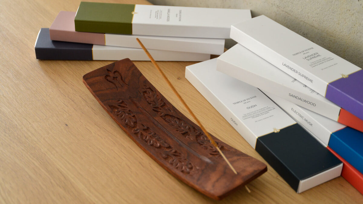 Temple of Incense - Luxury Incense Sticks & Holder
