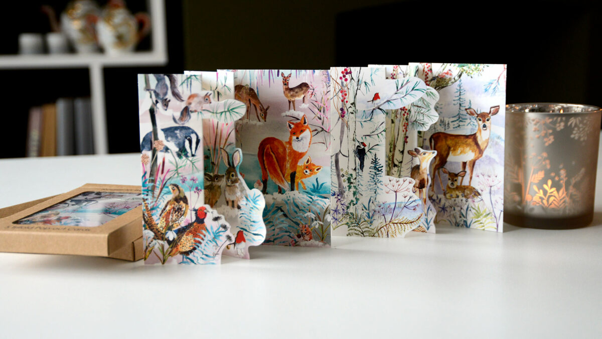 woodland creatures cards