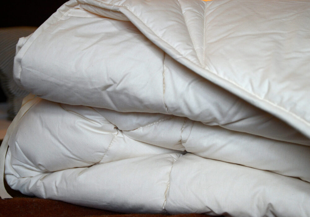 Organic Wool Filled Duvet Natural Bed Company