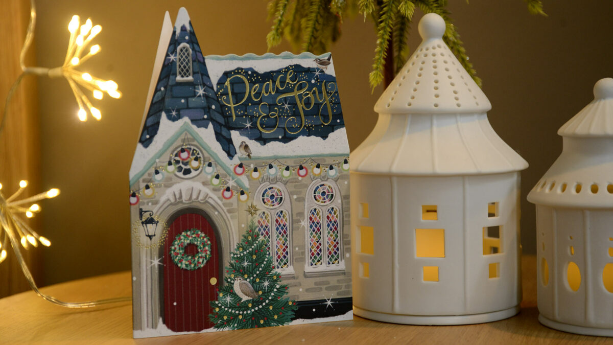 xmas cards christmas church design