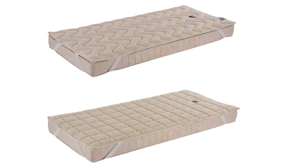 year-round dual-side organic mattress topper